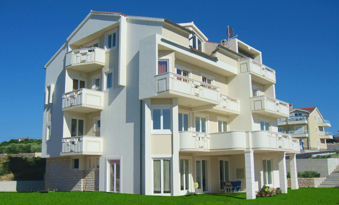 Apartments Mirage Novalja Extérieur photo